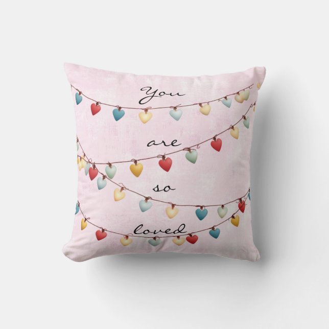 Almohada de Tirar 'Te Quieren Tanto' (Anverso)