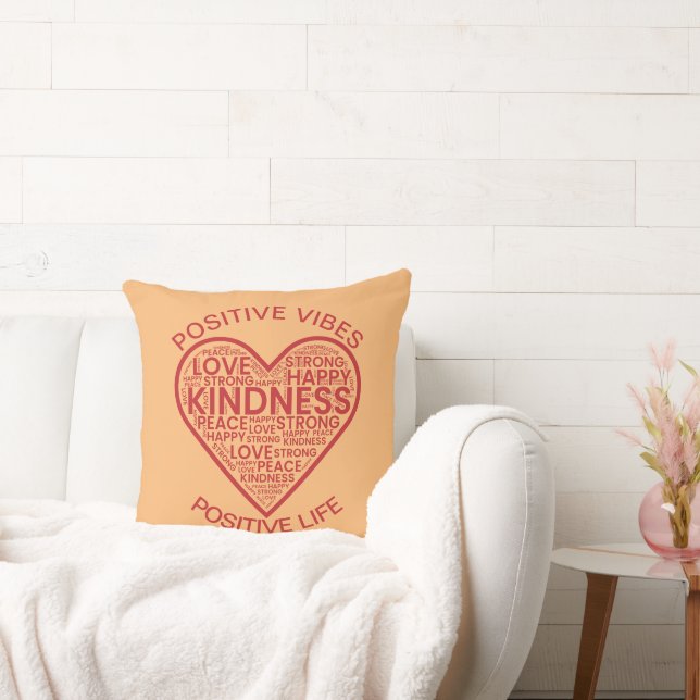 Almohada de tirar Vibraciones Positivas Vida Posit (Sofá)