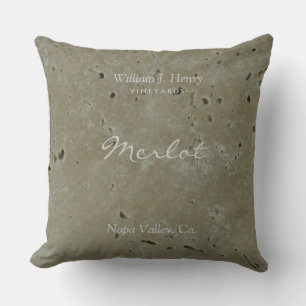 Almohada de Tirar Viñedo de Vino
