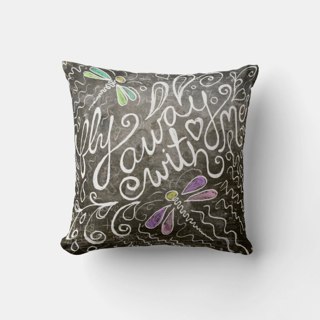 Almohada de tiro ausente de la mosca (Anverso)