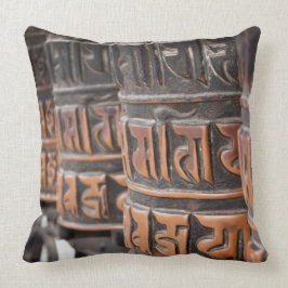 Almohada de tiro budista de las ruedas de rezo
