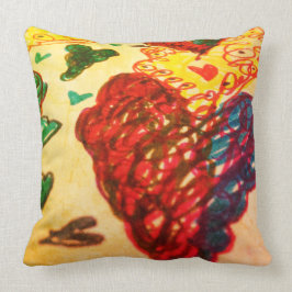 Almohada de tiro, colores más brillantes,