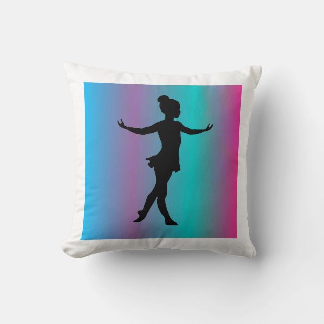 almohada de tiro de baile. (Anverso)
