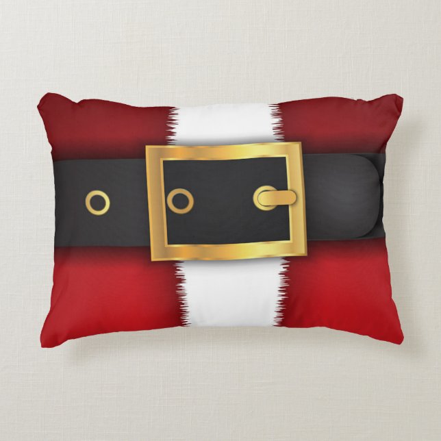 almohada de tiro de cinturón de santa (Anverso)
