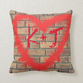 Almohada de tiro de encargo de la pared de