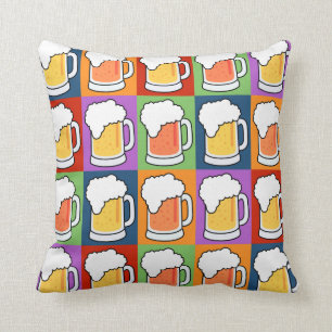 Almohada de tiro de encargo del arte pop de la