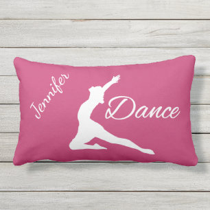 Almohada de tiro de encargo del nombre y del color