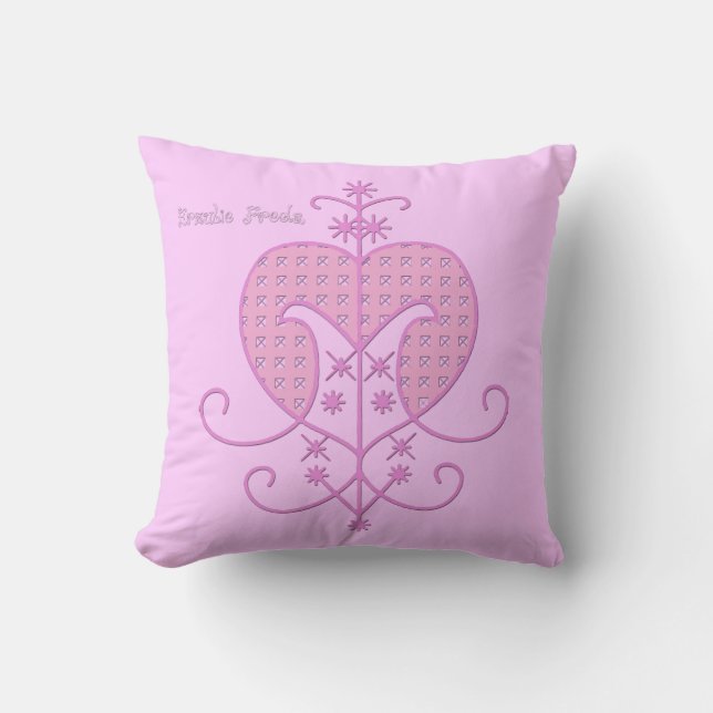 Almohada de tiro de Freda Veve (Anverso)
