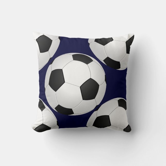almohada de tiro de fútbol deportivo (Anverso)