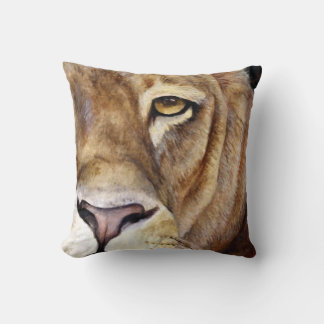 Almohada de tiro de la bella arte de la cara de