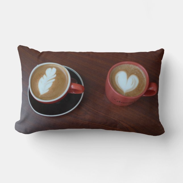 Almohada de tiro de la cafetería (Anverso)