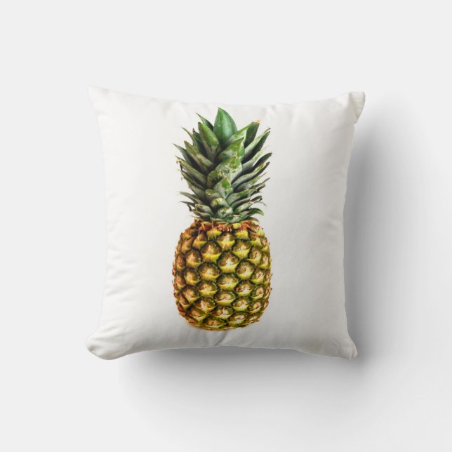 Almohada de tiro de la impresión de la piña (Anverso)