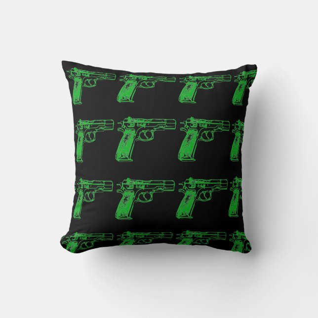 almohada de tiro de la impresión del arma (Anverso)