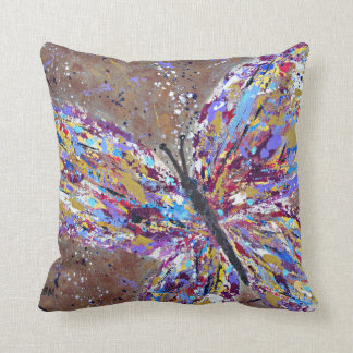 Almohada de tiro de la mariposa