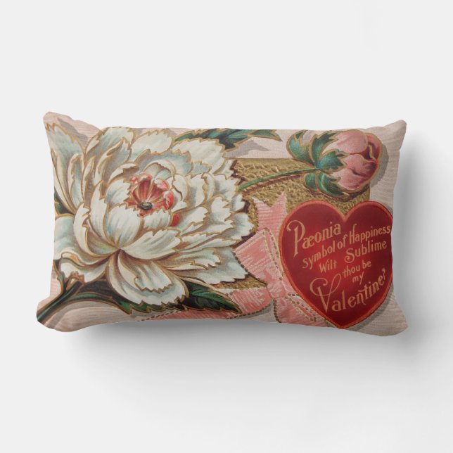 Almohada de tiro de la tarjeta del día de San (Anverso)