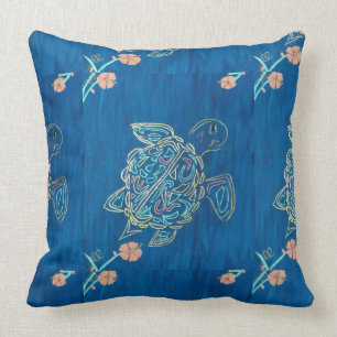 Almohada de tiro de la tortuga de mar