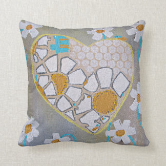 Almohada de tiro de las margaritas