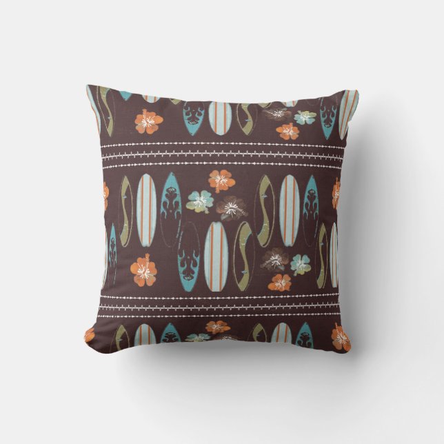 almohada de tiro de las personas que practica surf (Anverso)