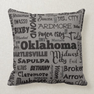 Almohada de tiro de los Oklahomas City 2 en