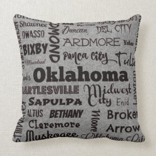 Almohada de tiro de los Oklahomas City en