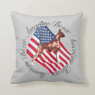 Almohada de tiro de MoJo del americano del perro