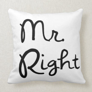 Almohada de tiro de Sr. la Right