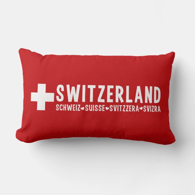 Almohada de tiro de SUIZA (Anverso)