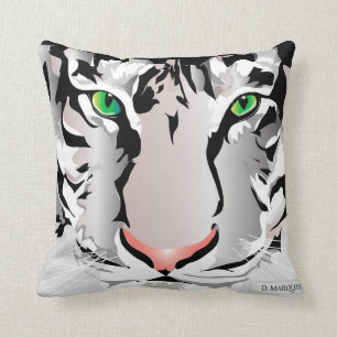 ALMOHADA DE TIRO DE TIGER-WHITE/GREY