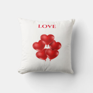 Almohada de tiro del amor. "16 x 16"