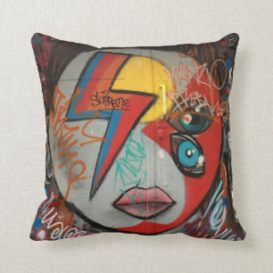 Almohada de tiro del arte/de la pintada de la