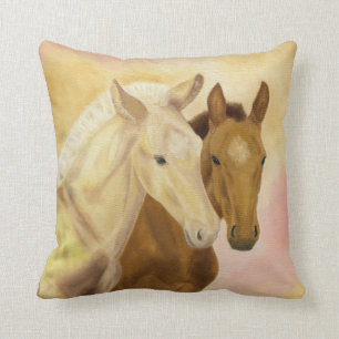 Almohada de tiro del caballo de dos potros