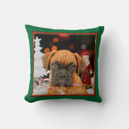 Almohada de tiro del cuadrado del perro del