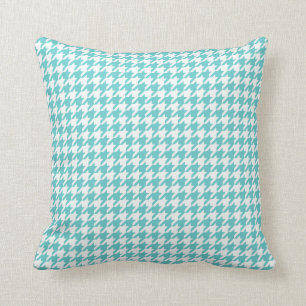 Almohada de tiro del modelo del houndstooth de las