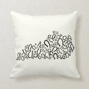 Almohada de tiro del país del caballo