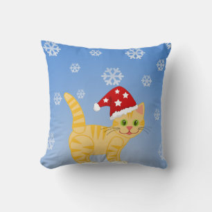 Almohada de tiro divertida del copo de nieve del