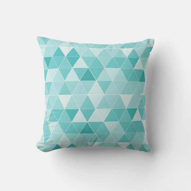 Almohada de tiro geométrica del modelo del (Anverso)