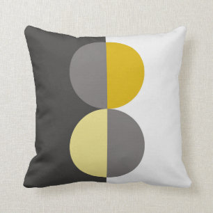 Almohada de tiro gris