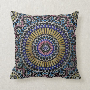 almohada de tiro moderna de los zelliges