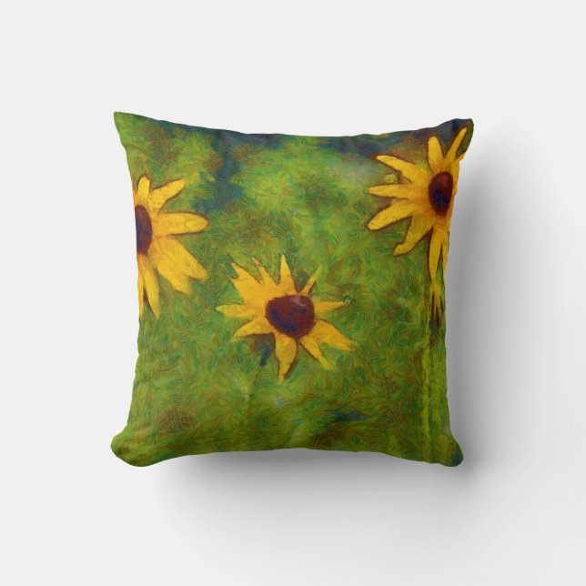 Almohada de tiro observada negro de las (Anverso)