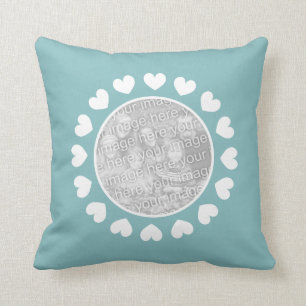 Almohada de tiro personalizada de la foto para la