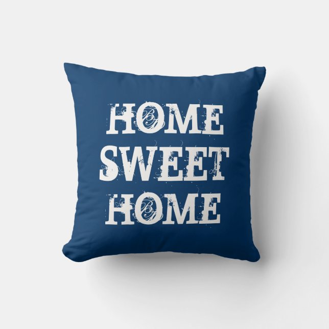 Almohada de tiro resistida casera dulce casera (Anverso)