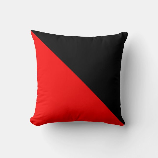 Almohada de tiro roja (Anverso)