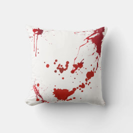 almohada de tiro sangriento