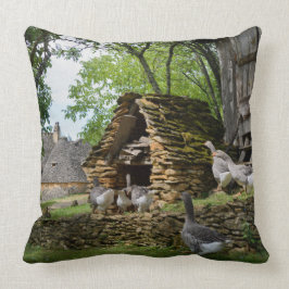 Almohada de tiro tradicional de la granja del
