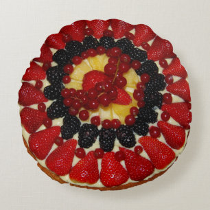 almohada de torta de frutas