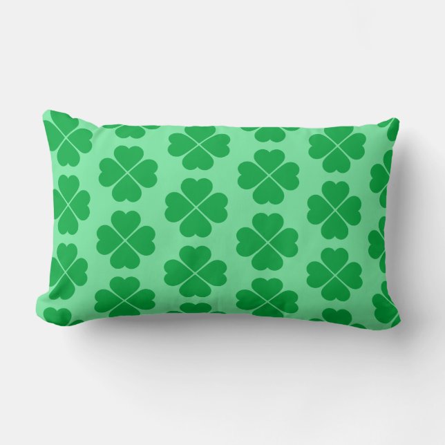 Almohada de trébol de San Patricio (Anverso)