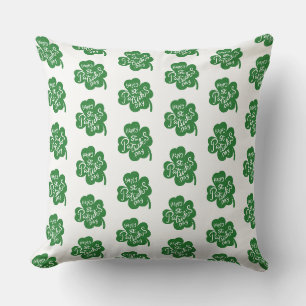Almohada de trébol de San Patricio