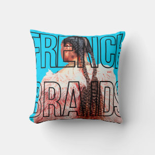 Almohada de trenzas francesas