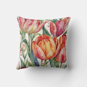 almohada de tulipán