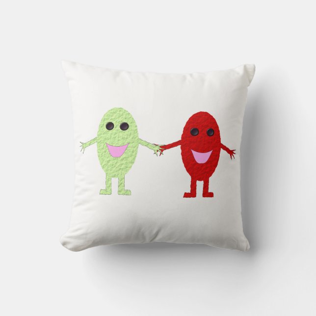 Almohada de uvas de amistad (Anverso)